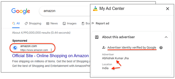 Malware distribuiti negli Ads di Google sfruttando Brand&nbsp;noti